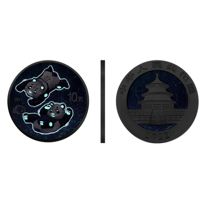 2022 Chinese Panda Silver Artificial Intelligence