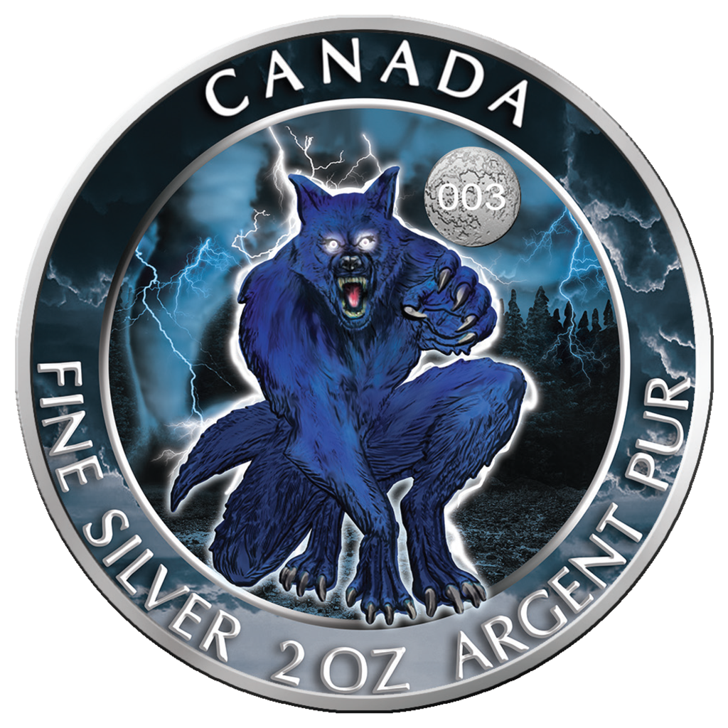 2021 Storm Werewolf 2 oz Silver - Icon Mint Special Edition