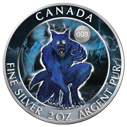 2021 Storm Werewolf 2 oz Silver - Icon Mint Special Edition