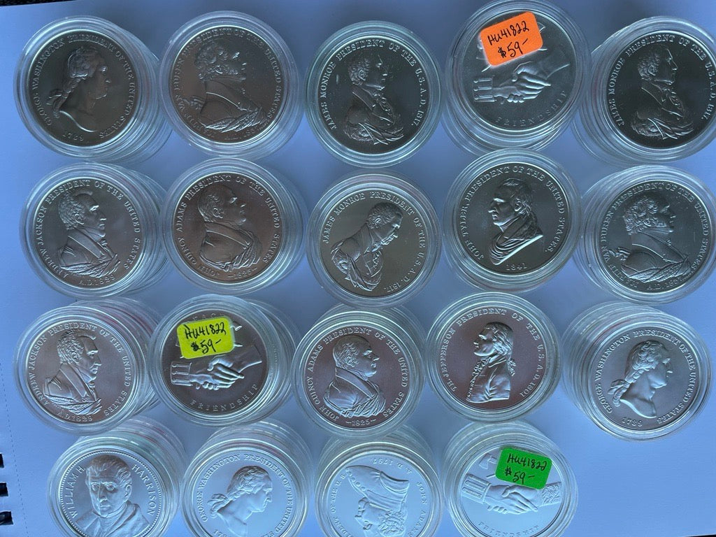 Presidential Silver 1oz Medal Grab Bag