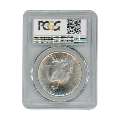 1923 Peace Silver Dollar - PCGS MS63