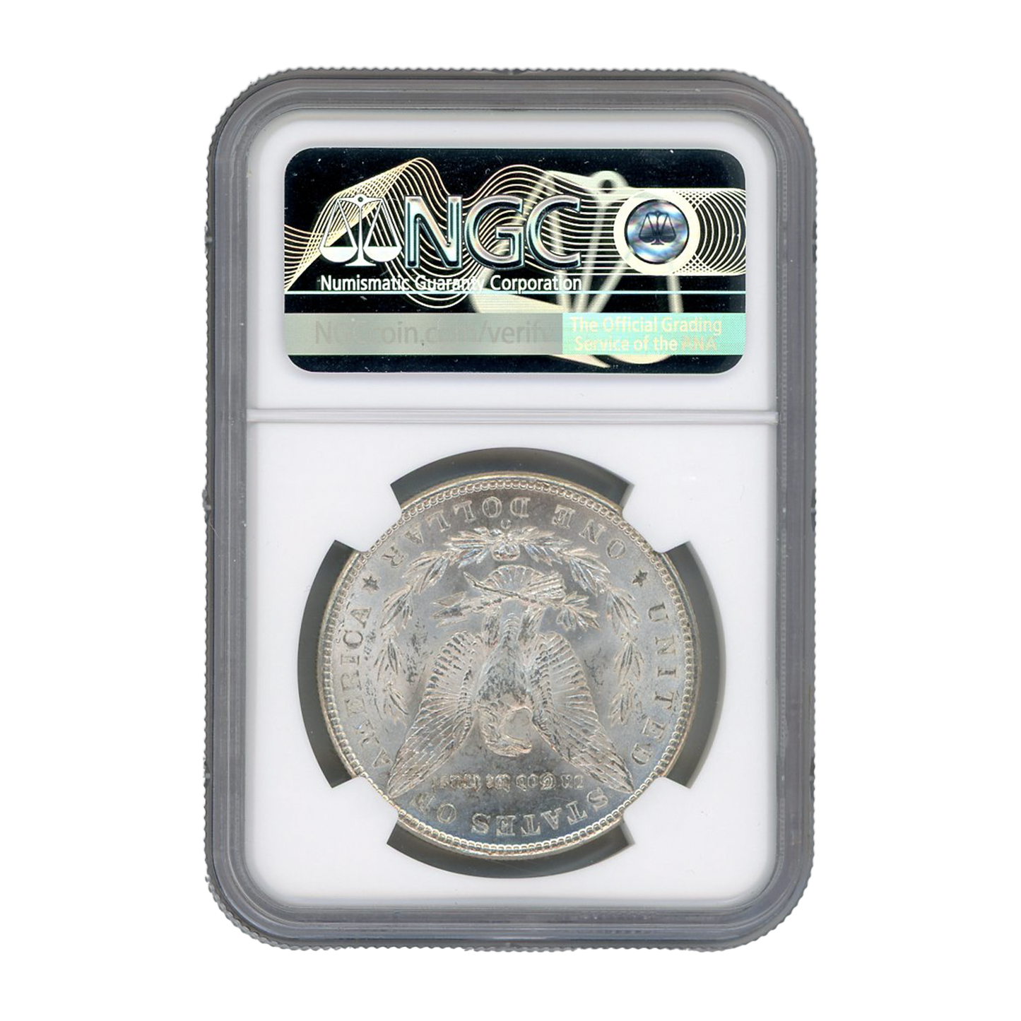 1902-O Morgan Silver Dollar New Orleans - NGC MS65 Sight White