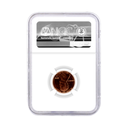 2010 D Lincoln Cent Union Shield Gem Uncirculated - First Shield Reverse - Lyndall Bass Signature Label