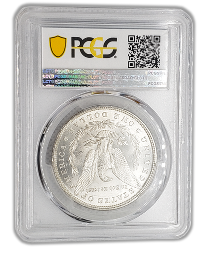 1880 Morgan Silver Dollar Philadelphia - PCGS MS64 Sight White