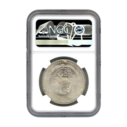1983 Mexican Libertad - 1oz Silver  NGC MS66