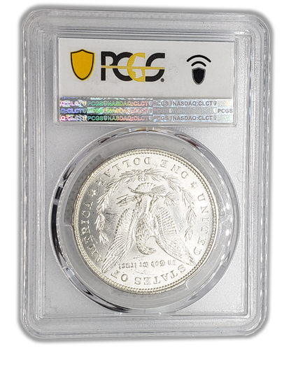 1881 Morgan Silver Dollar Philadelphia - PCGS MS64 Sight White