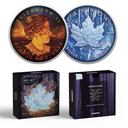 2022 Fire & Ice Maple Leaf - Icon Mint