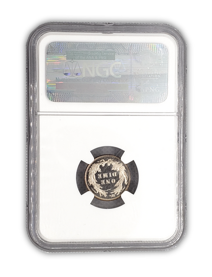 1896 Barber Dime - NGC PF63 Cameo