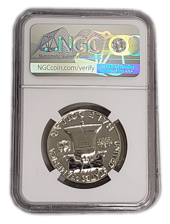 1959 Franklin Silver Half Dollar - NGC PF69 Sight White