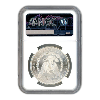 1880-S Morgan Silver Dollar San Francisco - NGC MS64 Sight White