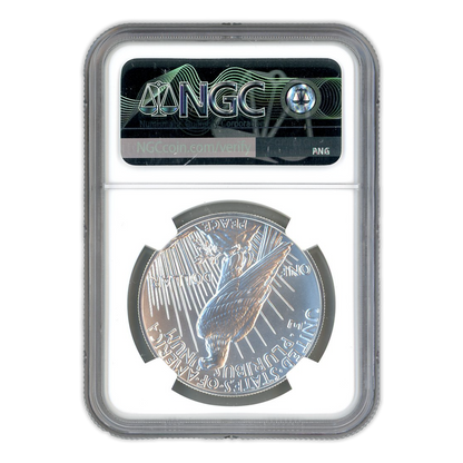 2021 Peace Silver Dollar High Relief - Early Releases -  NGC MS70