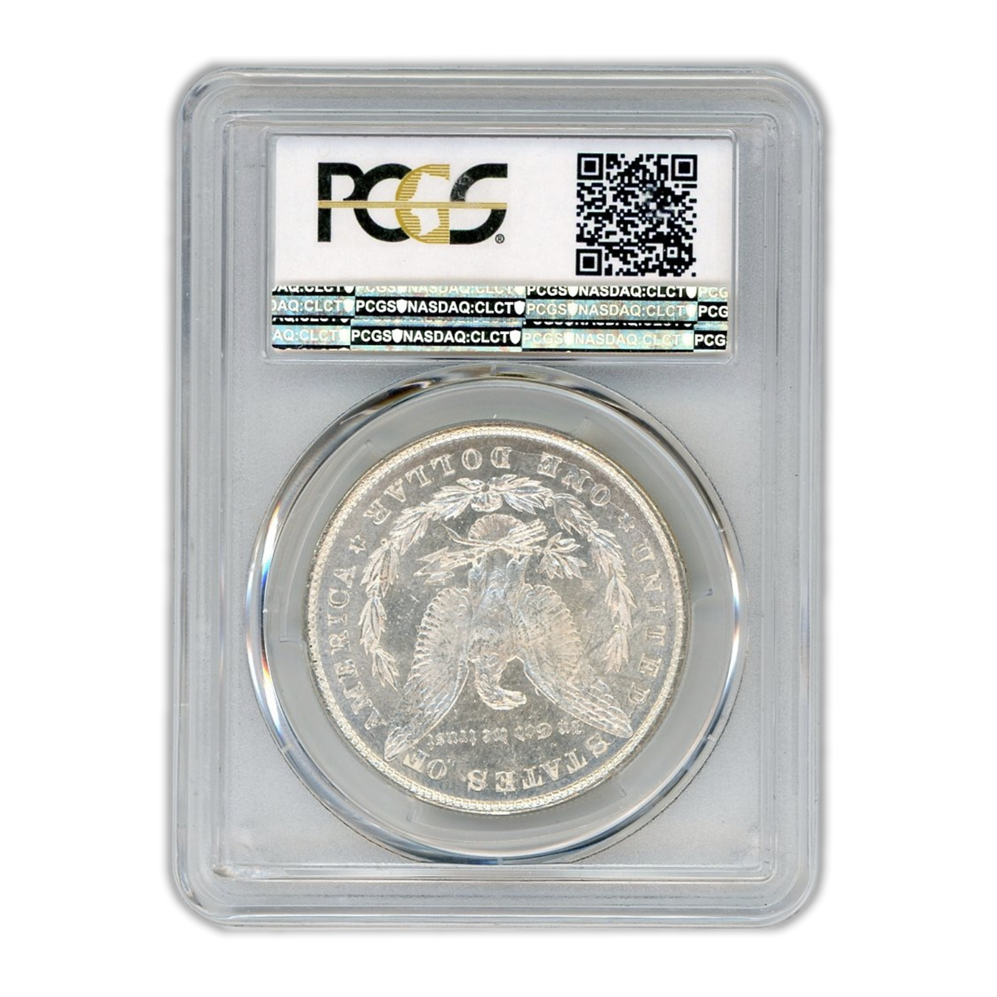 1878 Morgan Silver Dollar 7/8 Tailfeathers - PCGS MS62