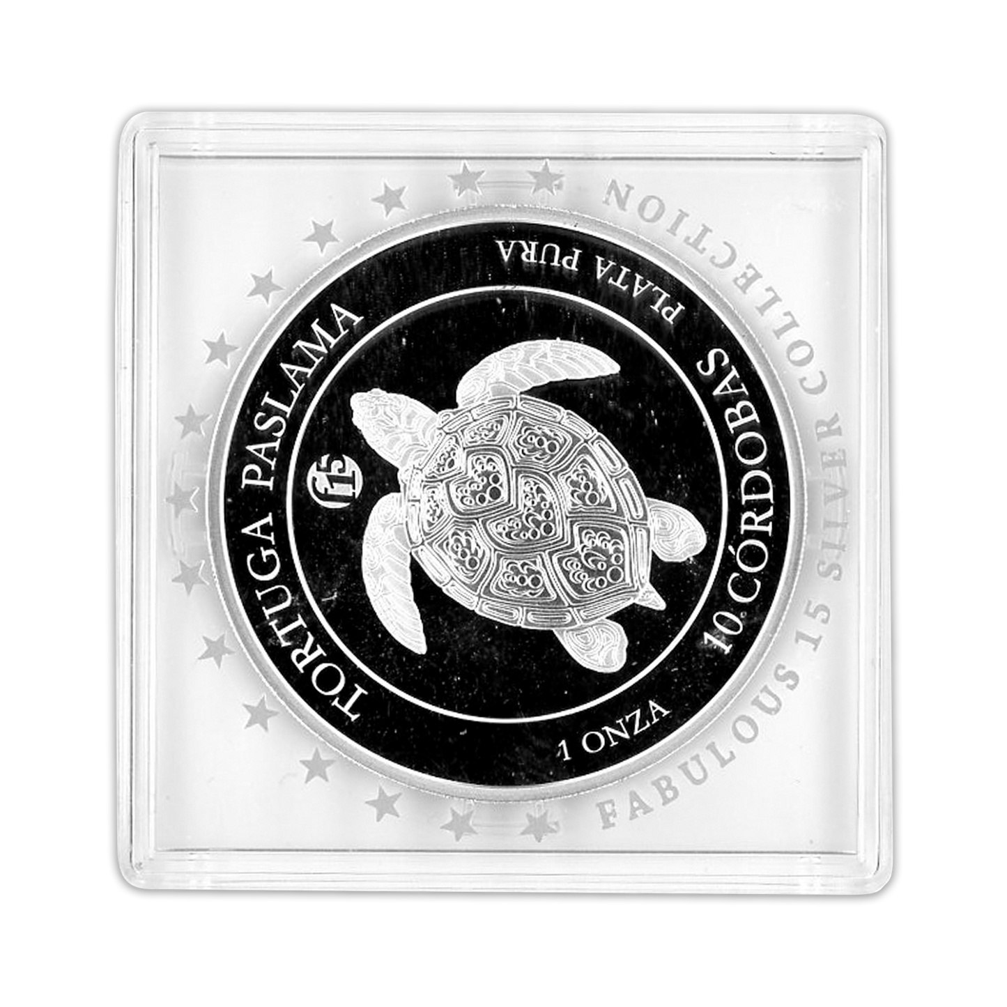 2020 Nicaragua Tortuga Paslama  Fabulous 15 F15 Privy - 1 oz Silver