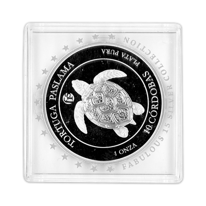 2020 Nicaragua Tortuga Paslama  Fabulous 15 F15 Privy - 1 oz Silver