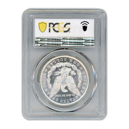 1879 Morgan Silver Dollar Philadelphia - PCGS MS63 CAC Label