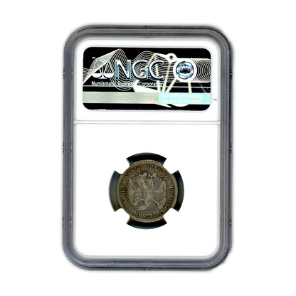 1875-CC Twenty Cent Silver Carson City - NGC F15