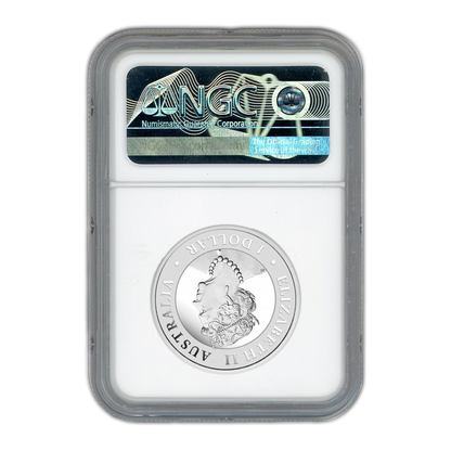 2022 Wedge Tailed Eagle 1 oz Silver - Ultra High Relief/First Day of Issue - NGC PF70 Mercanti Label
