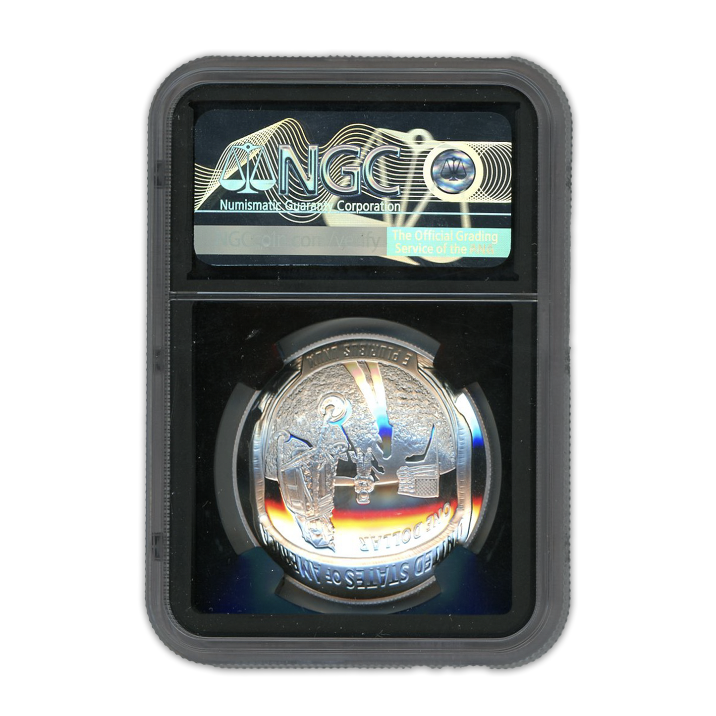 2019 Apollo 11 Charlie Duke PF 70 5 Coin Set NGC