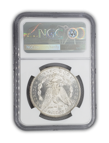 1881 S Morgan Silver Dollar -  San Francisco - NGC MS65 Sight White