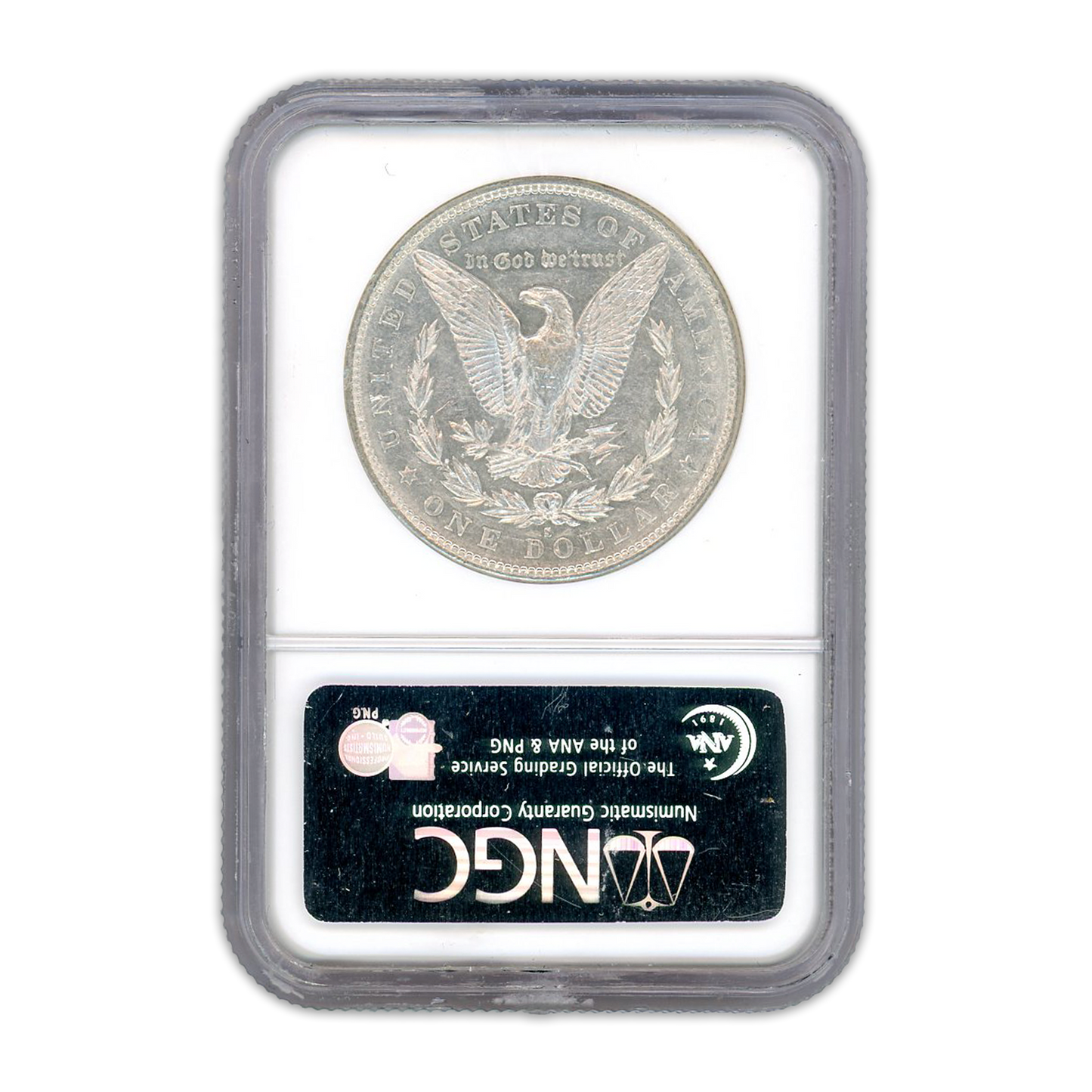 1884 S Morgan Dollar -  AU 55 NGC Sight White