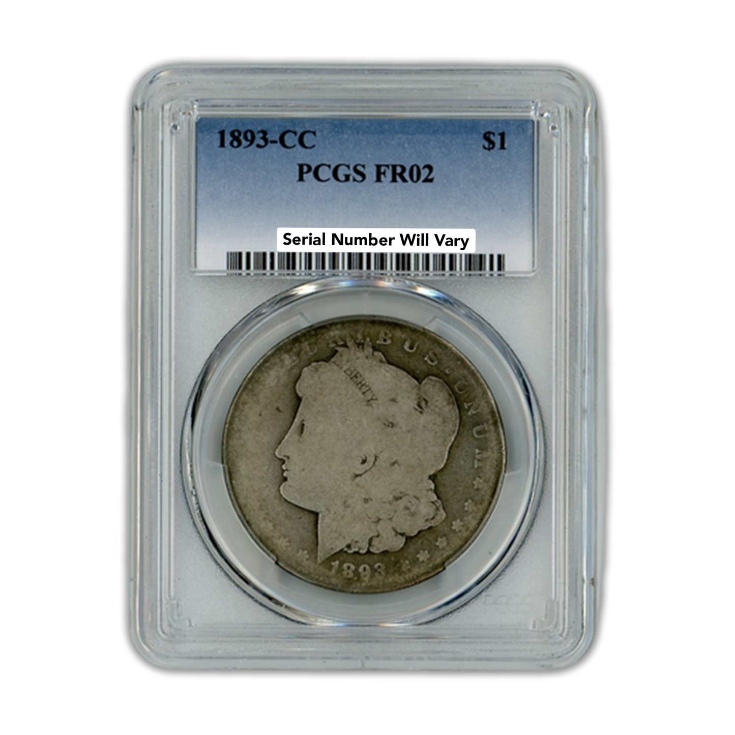 1893-CC Morgan Silver Dollar Carson City - PCGS FR02