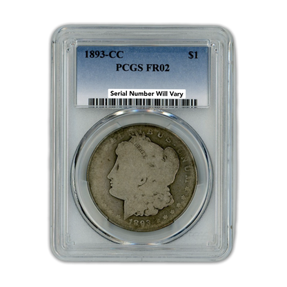 1893-CC Morgan Silver Dollar Carson City - PCGS FR02