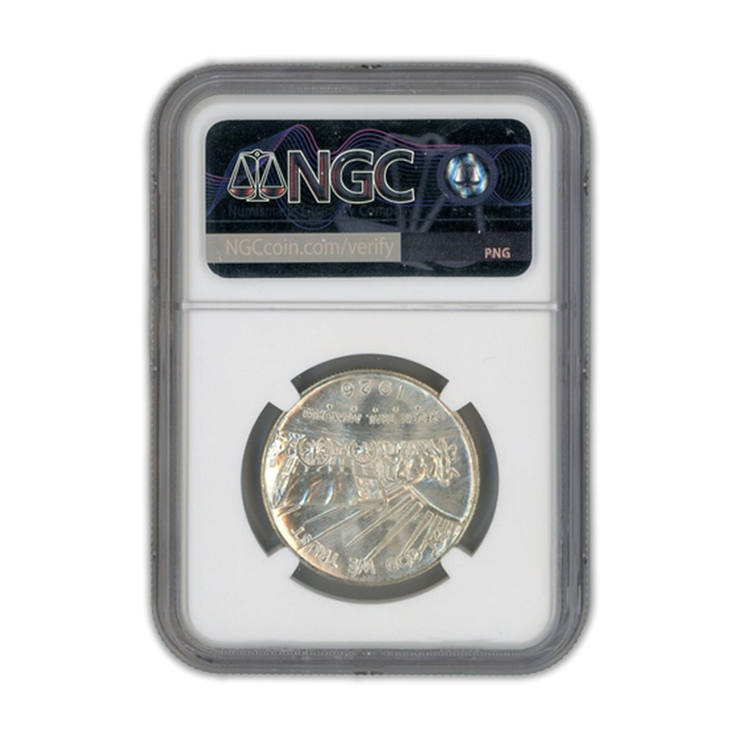 1926-S Oregon Trail Silver Half Dollar Commemorative MS66+