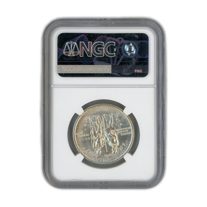 1935/1934 Daniel Boone Half Dollar Commemorative - NGC MS67+