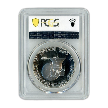 1976-S Eisenhower Silver Dollar - PCGS PR70DCAM Sight White