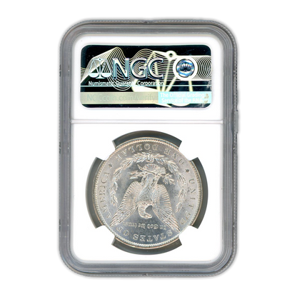 1885 Morgan Silver Dollar New Orleans - NGC MS63 Sight White