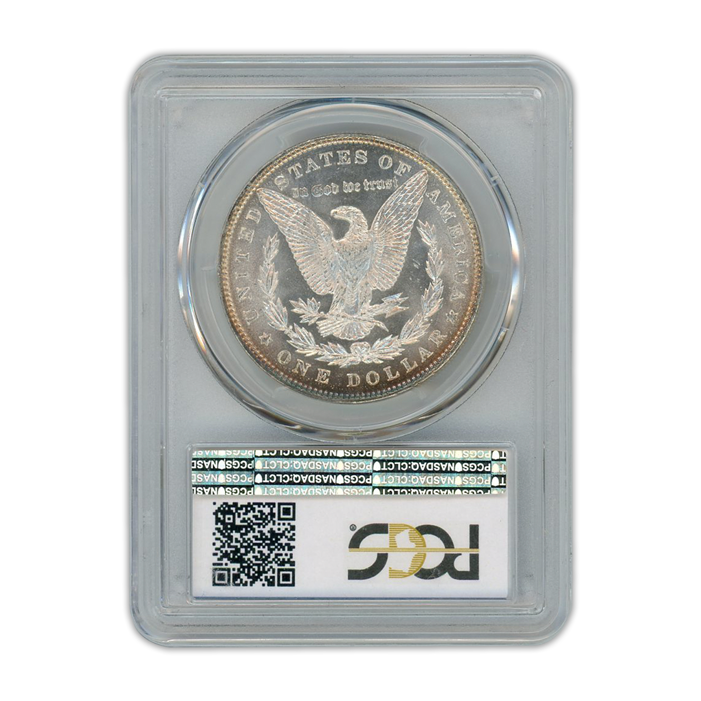 1887/6 Morgan Silver Dollar New Orleans -  PCGS MS62 PL