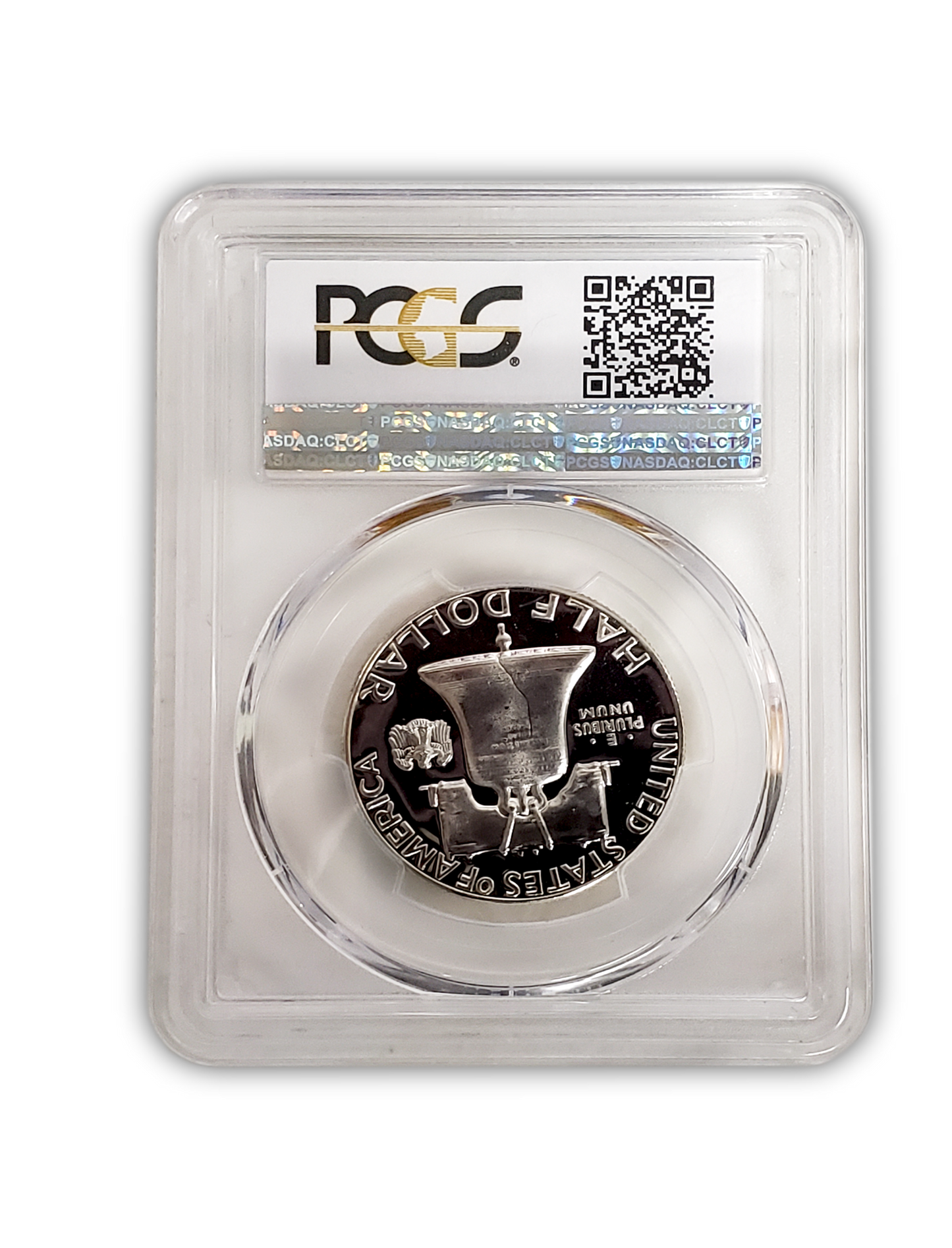 1960 Franklin Silver Half Dollar - PCGS PF67 Cameo - Sight White