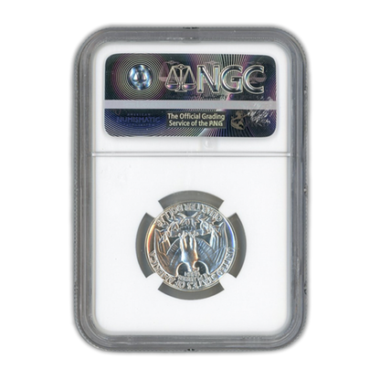 1957 Washington Silver Quarter - NGC PF68* Rare Sight White