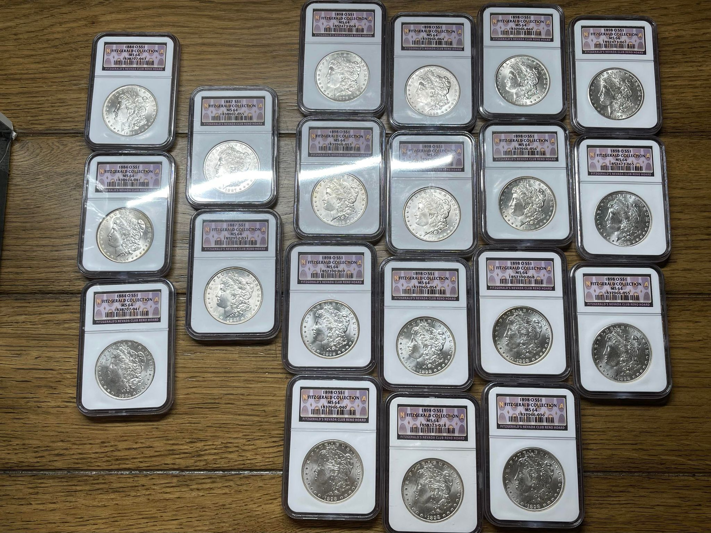 Fitzgerald Morgan Silver Dollar Hoard Collection Grab Bag
