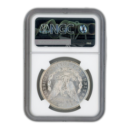 1891-CC Morgan Silver Dollar Carson City - Top 100 VAM-3 Spitting Eagle - NGC MS61