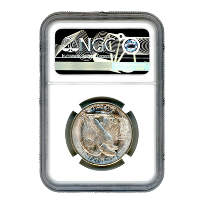 1942 S Walking Liberty Half Dollar San Francisco CAC - NGC MS66