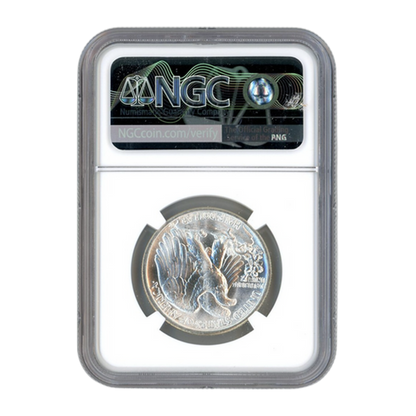 1942 Walking Liberty Silver Half Dollar - NGC MS65 Sight White