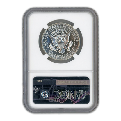 1964 Kennedy Half Dollar Philadelphia - NGC PF69 Sight White