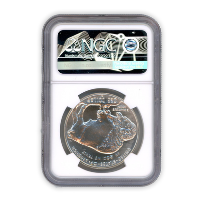 2001 P Buffalo Silver Dollar Philadelphia NGC PF69 Ultra Cameo