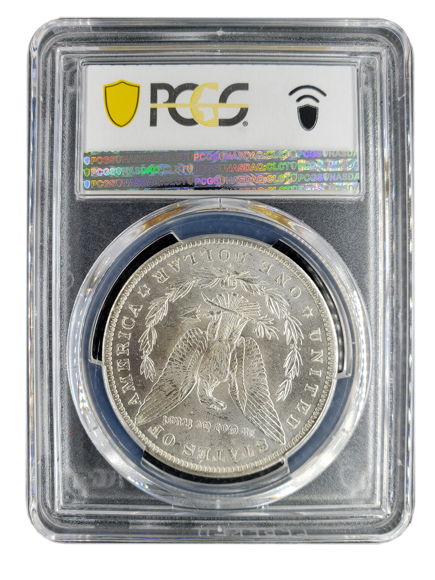 1884 Morgan Silver Dollar New Orleans - PCGS MS63 Sight White