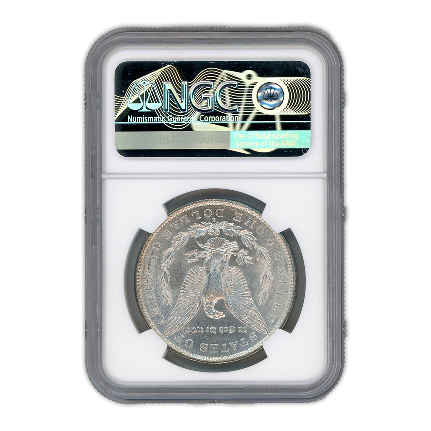 1890 S Morgan Silver Dollar -  NGC MS 62
