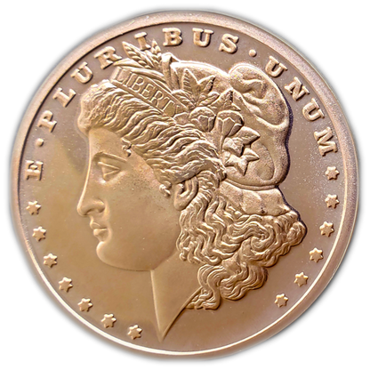 Morgan 1 oz Copper Round