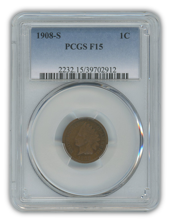 1908 S Indian Cent San Francisco - Fine 15