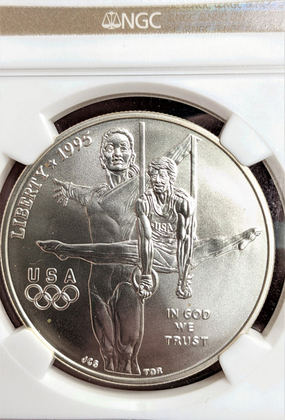 1995 D Olympics Gymnastics NGC MS70