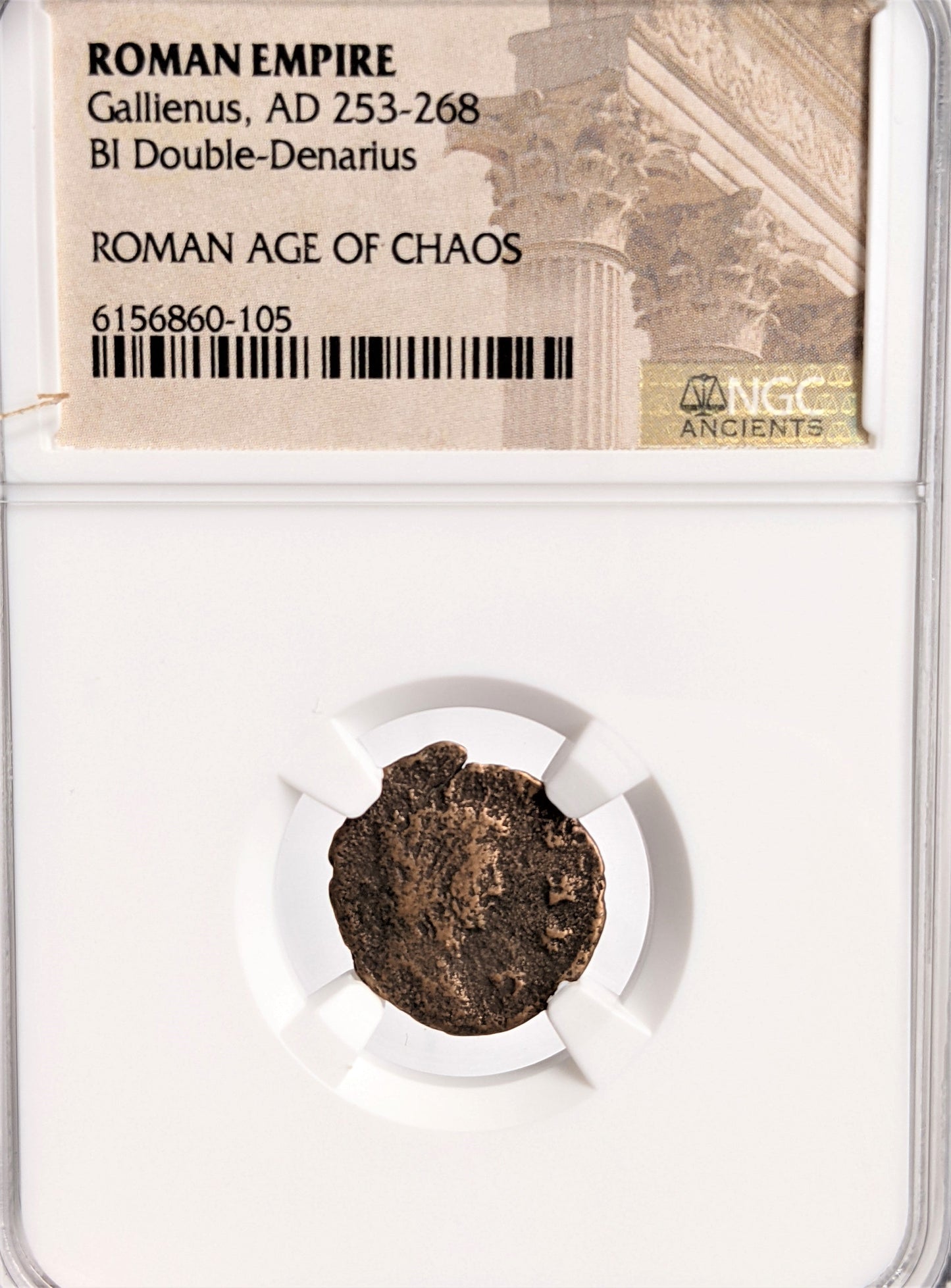 Ancient Roman Coin - Gallienus - Age of Chaos - NGC Certified