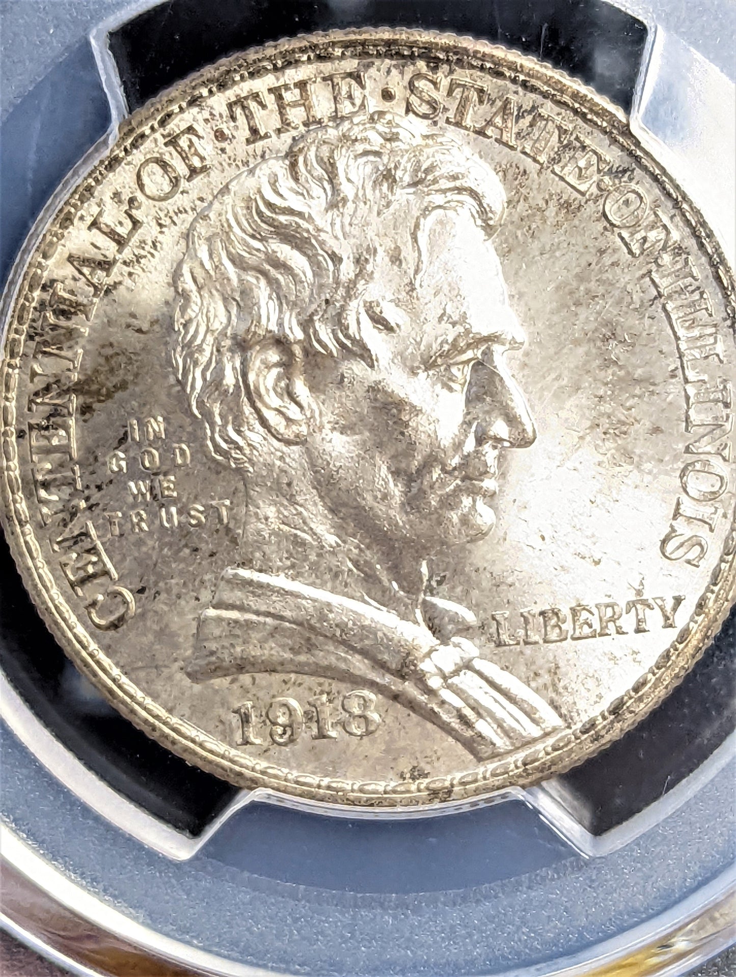 1918 Illinois Silver Half Dollar - Philadelphia PCGS MS67+ Lincoln
