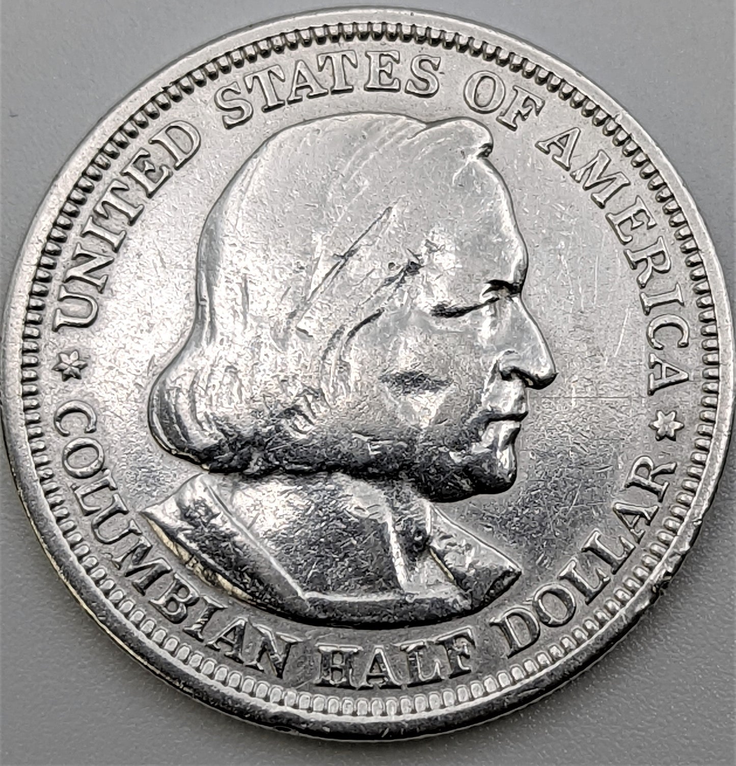 1893 Columbian Exposition Silver Half Dollar - Uncirculated