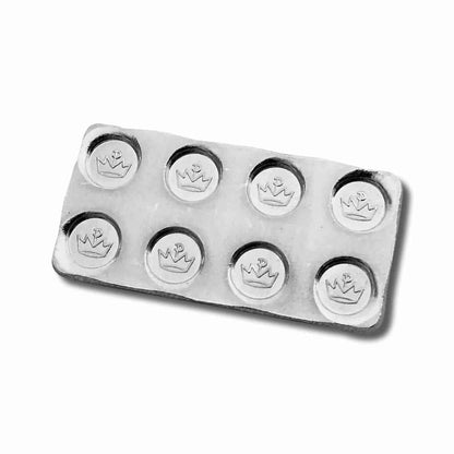 Monarch Building Block Bar Silver - 1/4oz - Quarter 2x4