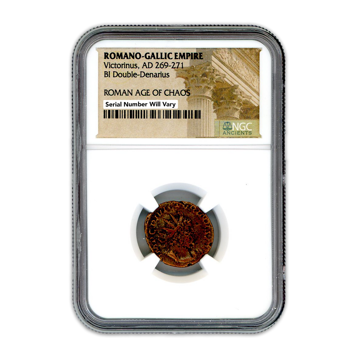 Ancient Roman Bronze Coin - Victorinus - Age of Chaos - NGC Certified