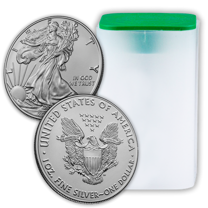 2021 Silver Eagle - Type 1 - Business Strike - Uncirculated Roll of 20